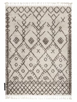 Kusový koberec Berber Tanger B5940 cream and brown-120x170