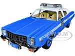 1978 Dodge Monaco Police Blue and White NYPD (New York City Police Department) "Artisan Collection" 1/18 Diecast Model Car by Greenlight