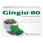 GINGIO 80 mg 60 potahovaných tablet