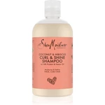 Shea Moisture Coconut & Hibiscus hydratačný šampón pre vlnité a kučeravé vlasy 384 ml