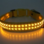 Reedog luminous USB-Leuchthalsband für kleine, mittlere und große Hunde - Žlutá M
