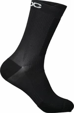 POC Lithe MTB Mid Sock Uranium Black L Cyklo ponožky