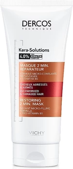 Vichy Maska pro obnovu poškozených vlasů Derkos Kera-Solutions (Restoring 2 Min Mask) 200 ml