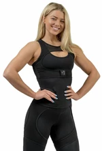 Nebbia Compression Top INTENSE Ultra Black M Fitness spodní prádlo