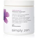 Simply Zen Restructure In intenzivní péče pro suché a poškozené vlasy 500 ml