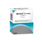 Oftagel oční gel 25 mg 3 x 10 ml