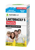 NATUREVIA LAKTOBACILY "5" Imunita s vitamínom C (60 cps)