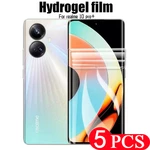 5Pcs Hydrogel film Not Glass For Realme 9 10 11 GT Neo 5 SE C55 GT2 pro plus 3 3T protective film phone screen protector cover