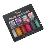 6pcs Temporary Hair Color Chalk Washable Hair Chalk For Girl Hair Accessories Safe Hair Mascara For Party Christmas Birthday