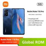 Global Rom Xiaomi Redmi Note 11 E Pro 5G Note 11E Pro Snapdragon 695 108MP Camera 67W Charging 120Hz Mobile Phones