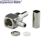 Superbat CRC9 Right Angle Connector Huawei 3G USB Modem Antenna Connector for E156/E176/E367