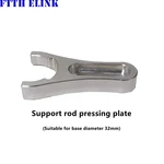 Fork type pressure plate support rod connector support rod optical experimental equipment laboratory support rod aluminum alloy