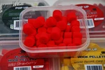 LK Baits Fluoro Hook Pellets Wild Strawberry 150ml, 12mm