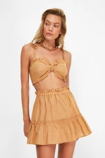 Trendyol Teve Frill részletes alsó-top set