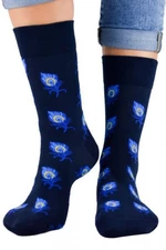 Noviti SB 002 U 11 pávi tmavě modré Pánské ponožky 43/46 tmavě modrá
