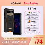 HOTWAV T5 Pro 4G Rugged Smartphone Android 12 OS MTK6761 6.0 Inch Screen 4GB 32GB 7500mAh Massive Battery 13MP Main Camera 2022