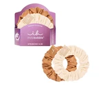 Ozdobné špirálové gumičky Invisibobble Sprunchie Slim Premium Creme De Caramel - 2 ks + darček zadarmo