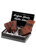 Polo Air Men's Belt Wallet Card Holder Set