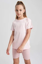 DEFACTO Girl Regular Fit Short Sleeve T-Shirt