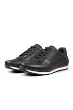 Ducavelli Showy Genuine Leather Men's Casual Shoes, Casual Shoes, 100% Leather Shoes, All Seasons.