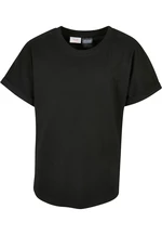 Boys' Long Shape T-Shirt, 2 Pack Grey+Black