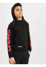 Classic children's hoodie black/red