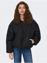 Černá dámská zimní oversize bunda ONLY Tamara - Dámské