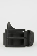 DEFACTO Men Faux Leather Rectangle Buckle Single Belt