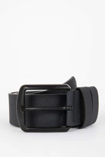 DEFACTO Men's Faux Leather Jean Belt