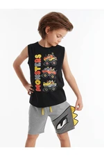 Denokids Monster Cars Boys Shorts Set