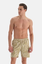 Dagi Green Zebra Des. Medium Shorts