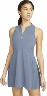 Nike Dri-Fit Advantage Womens Tennis Dress Blue/White L Tenisové šaty