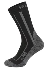 Husky Alpine M (36-40), black Ponožky
