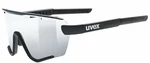 UVEX Sportstyle 236 Small Set Black Mat/Mirror Silver Clear Gafas de ciclismo