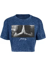 Women's T-shirt Pray - blue