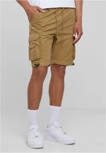 Men's Double Pocket Cargo Shorts - Brown