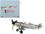 Messerschmitt Luftwaffe BF 109G-6 Fighter Plane "Jagdgeschwader 52 Eastern Front 1943 Erich Hartmann" with Display Stand Limited Edition to 600 piece