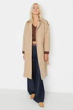 Trench da donna Trendyol TWOSS20TR0007/MİNK