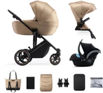 KINDERKRAFT SELECT Kočík kombinovaný 3v1 Prime 2 Sandrose Beige, Premium