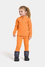 Dětská tepláková souprava Didriksons JADIS KIDS SET oranžová barva
