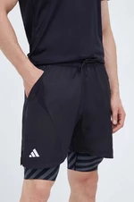 Tréninkové šortky adidas Performance černá barva