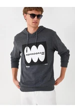 Koton Printed Hoodie and Sweatshirt with Shark