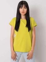 Light green monochrome T-shirt Nadia