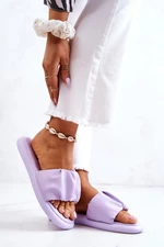 Dámské klasické pantofle fialové Feline