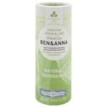 BEN & ANNA Lemon & LimeTuhý deodorant sensitive 40 g