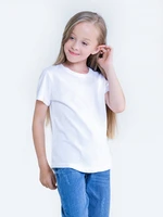 Big Star Kids's T-shirt_ss T-shirt 152061 Cream-101