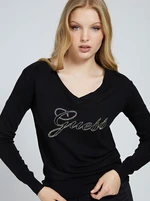 Black Womens Light Sweater Guess Doriane - Women