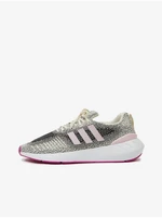 White-grey Woman Shoes adidas Originals Swift Run 22 - Women