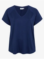 Dark blue Womens T-Shirt Fransa - Women