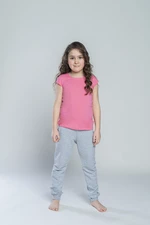 Tola Girls' T-Shirt with Short Sleeves - Pink